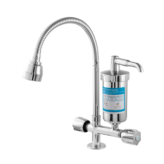 TORNEIRA COZINHA BANCADA FILTRO GOURMET 5/8 9279-C80 MARKEZAN