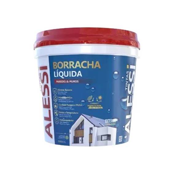 TINTA BORRACHA LIQUIDA FOSCO ELEFANTE 20KG ALESSI