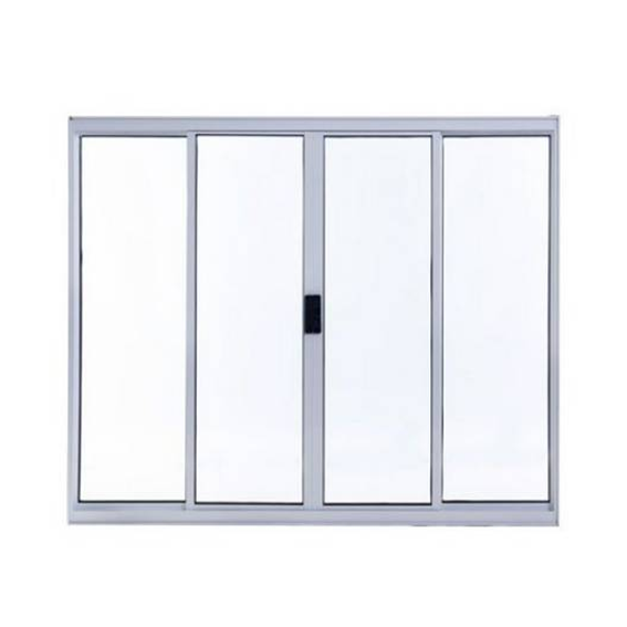 JANELA ESAL ALUM 4 FOLHAS 1.00X1.20 BRANCO