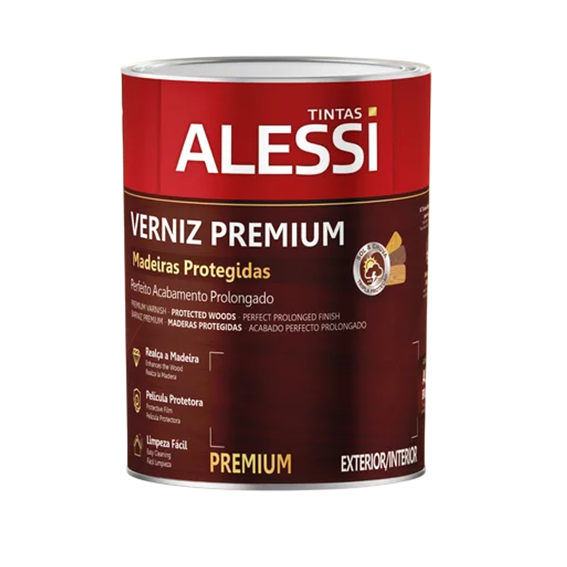 VERNIZ DECK SEMIBRILHO EXR PROT UV NAT 0,9L ALESSI