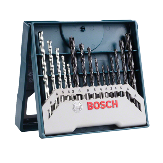 KIT  BROCA BOSCH 15 PC