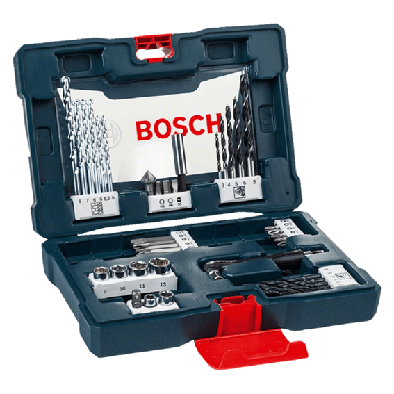 KIT BROCAS 41PCS BOSCH COM MALETA