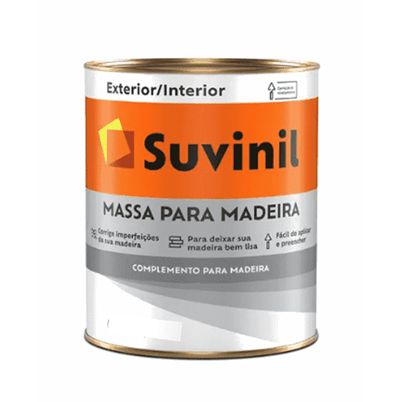 MASSA P/ MADEIRA 0,9L SUVINIL