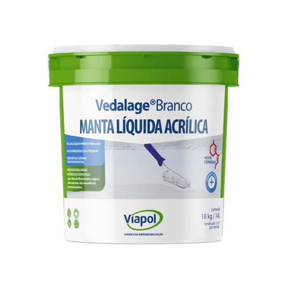 VEDALAGE BRANCO 18LT VIAPOL