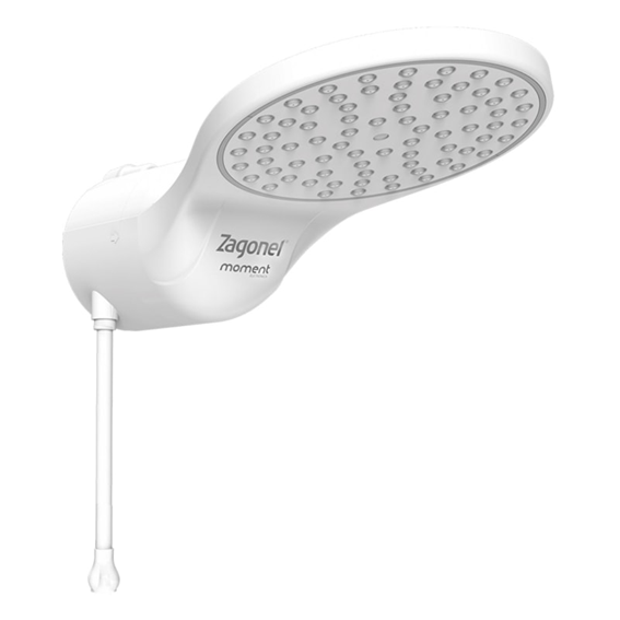 DUCHA MOMENT ELETRONICA 5500W 127V BRANCO ZAGONEL