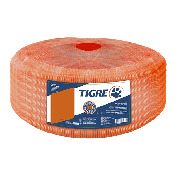 MANGUEIRA CORRUGADA 20MM LARAN TIGRE