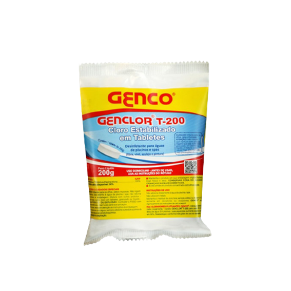 CLORO TABLETE 200GR - GENCO