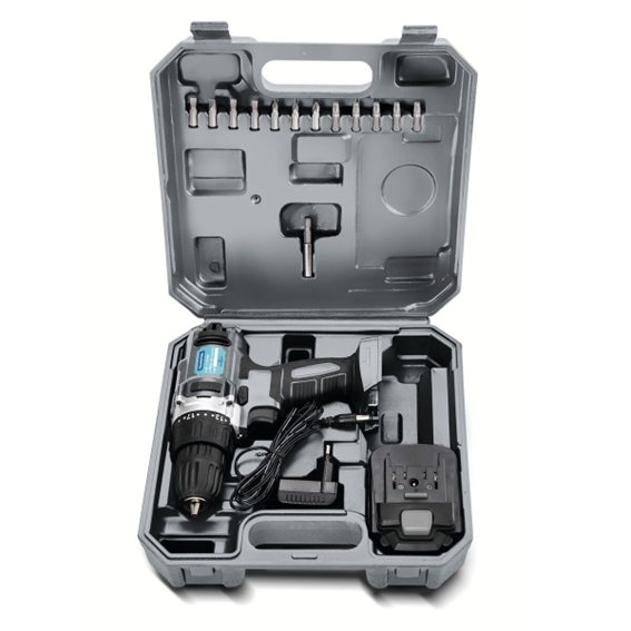KIT PARAFUSAD/FURAD 12 V 16 PCS TRAMONTINA