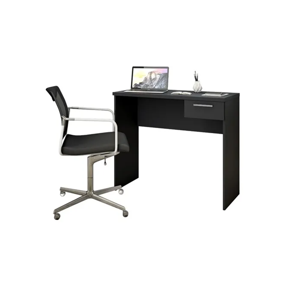 Slide45 MESA OFFICE 0,90 PRETO NT2000/173 MOVELIPE