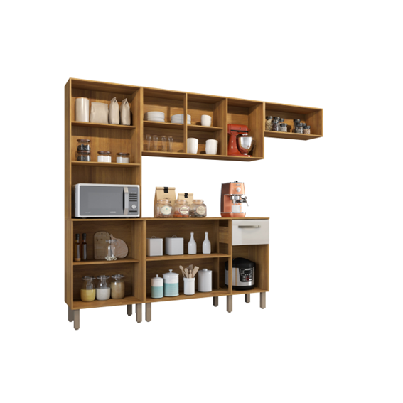 COZINHA MILA 4 PEÇAS BRANCO REF-1581001 MOVEL