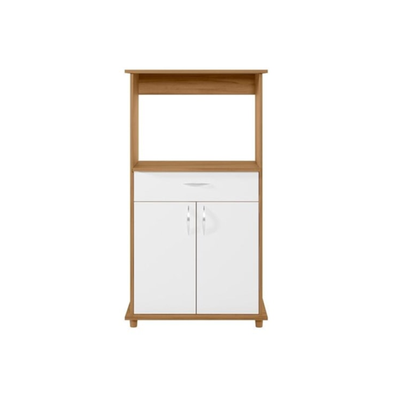 BALCÃO NT 3070 FREIJÓ TREND/BRANCO MOVELIPE
