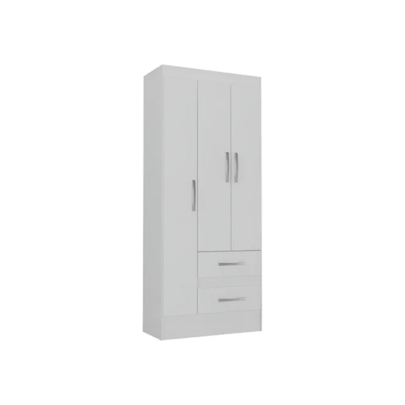 GUARDA ROUPA QUEBEC 3PTS/GAV BRANCO REF0820