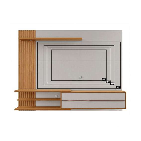 Slide97 PAINEL NT 1355 OFF WHITE/FREIJÓ TREND MOVELIPE